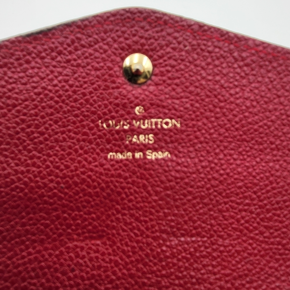 LOUIS VUITTON Leather Empreinte Curieuse Wallet Aurore and Pouch. Authentic.. - Picture 8 of 16